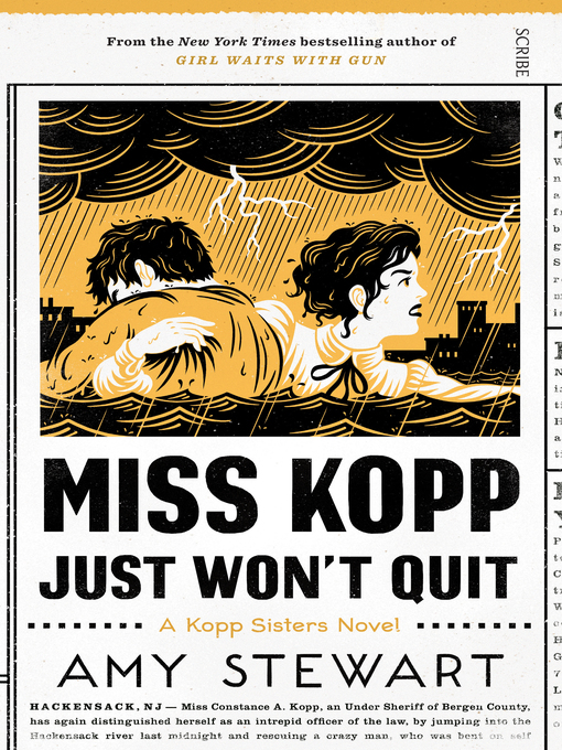 Title details for Miss Kopp Just Won't Quit by Amy Stewart - Available